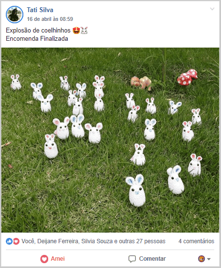 Amigurumi de coelhos